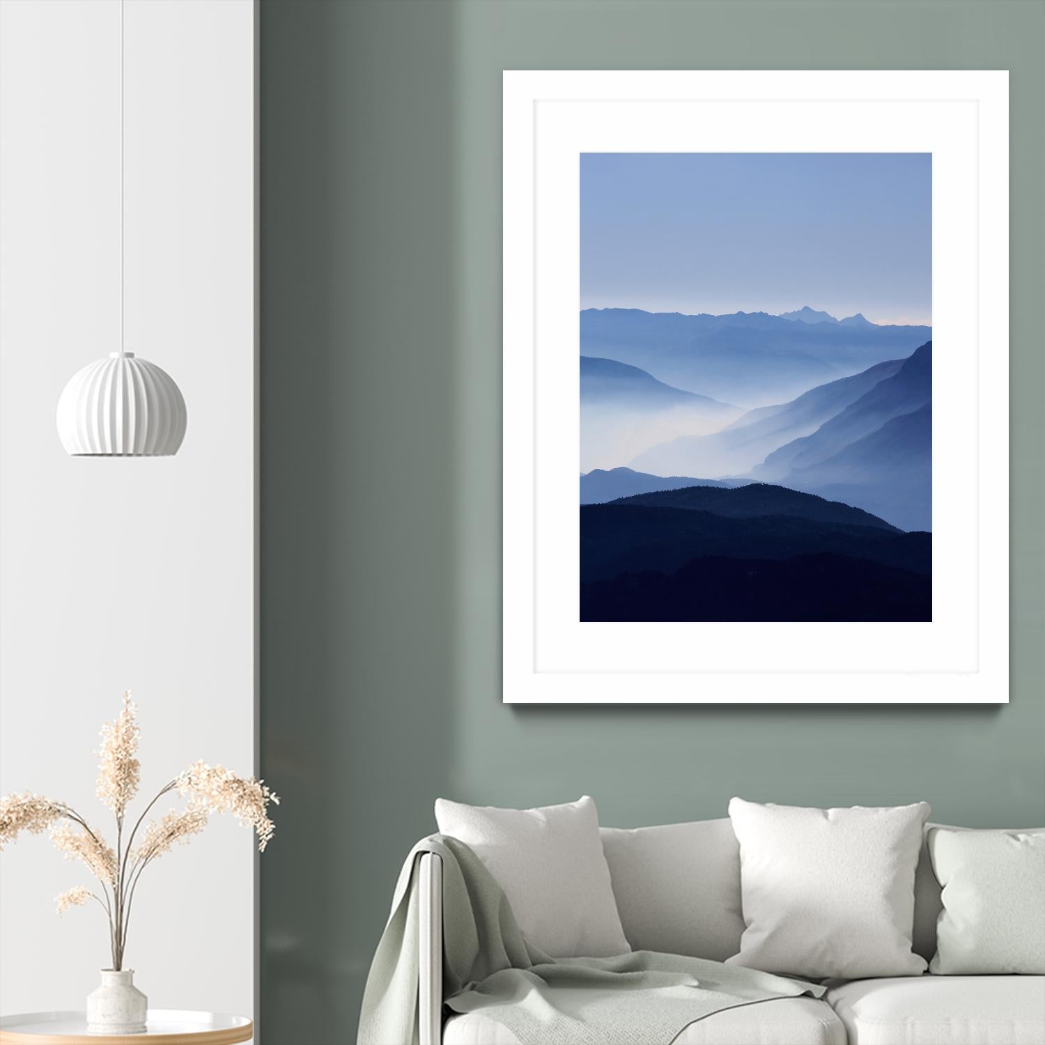 Blue Mountains by Lexie Greer on GIANT ART - multicolor photography; landscapes