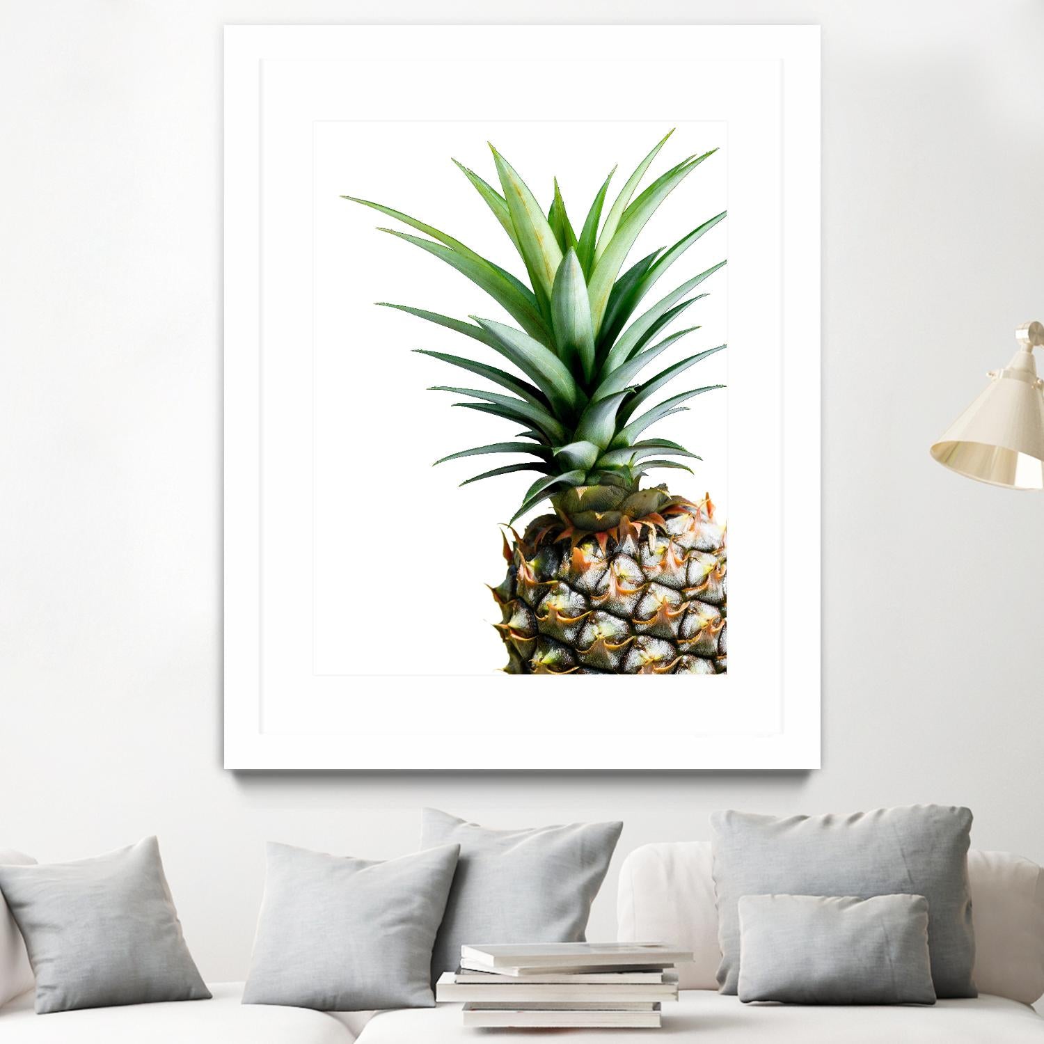 Pineapple (color) by Lexie Greer on GIANT ART - multicolor photography; cuisine; floral/still life