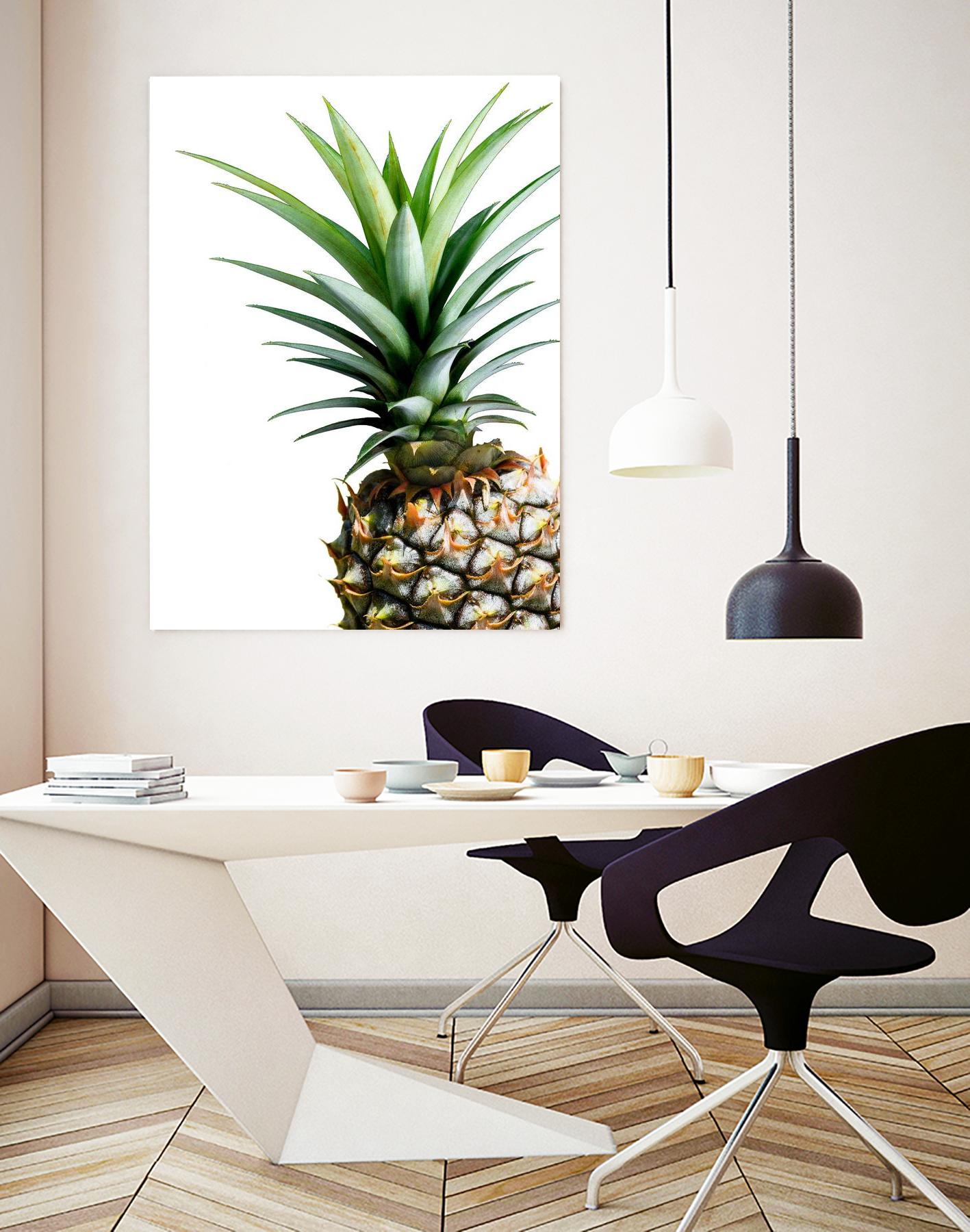 Pineapple (color) by Lexie Greer on GIANT ART - multicolor photography; cuisine; floral/still life