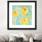 Summer Rain #3 by Sheila Golden on GIANT ART - multicolor floral/still life; contemporary