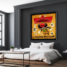 Abejorro Mostachon by Jorge R. Gutierrez on GIANT ART - multicolor ethnic; urban/pop surrealism
