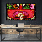 Come Muy Bien by Jorge R. Gutierrez on GIANT ART - multicolor ethnic; urban/pop surrealism