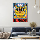 Magic Japanese Cockfighting by Jorge R. Gutierrez on GIANT ART - multicolor ethnic; urban/pop surrealism