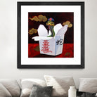 Takeout with a Twist by Lucia Heffernan on GIANT ART - multicolor urban/pop surrealism; novelty; animals