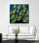 Shoal of Grunts by Jan Henderson on GIANT ART - multicolor animals