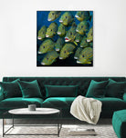 Shoal of Grunts by Jan Henderson on GIANT ART - multicolor animals
