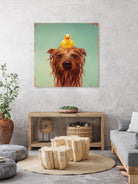 Bath Time by Lucia Heffernan on GIANT ART - multicolor urban/pop surrealism; animals