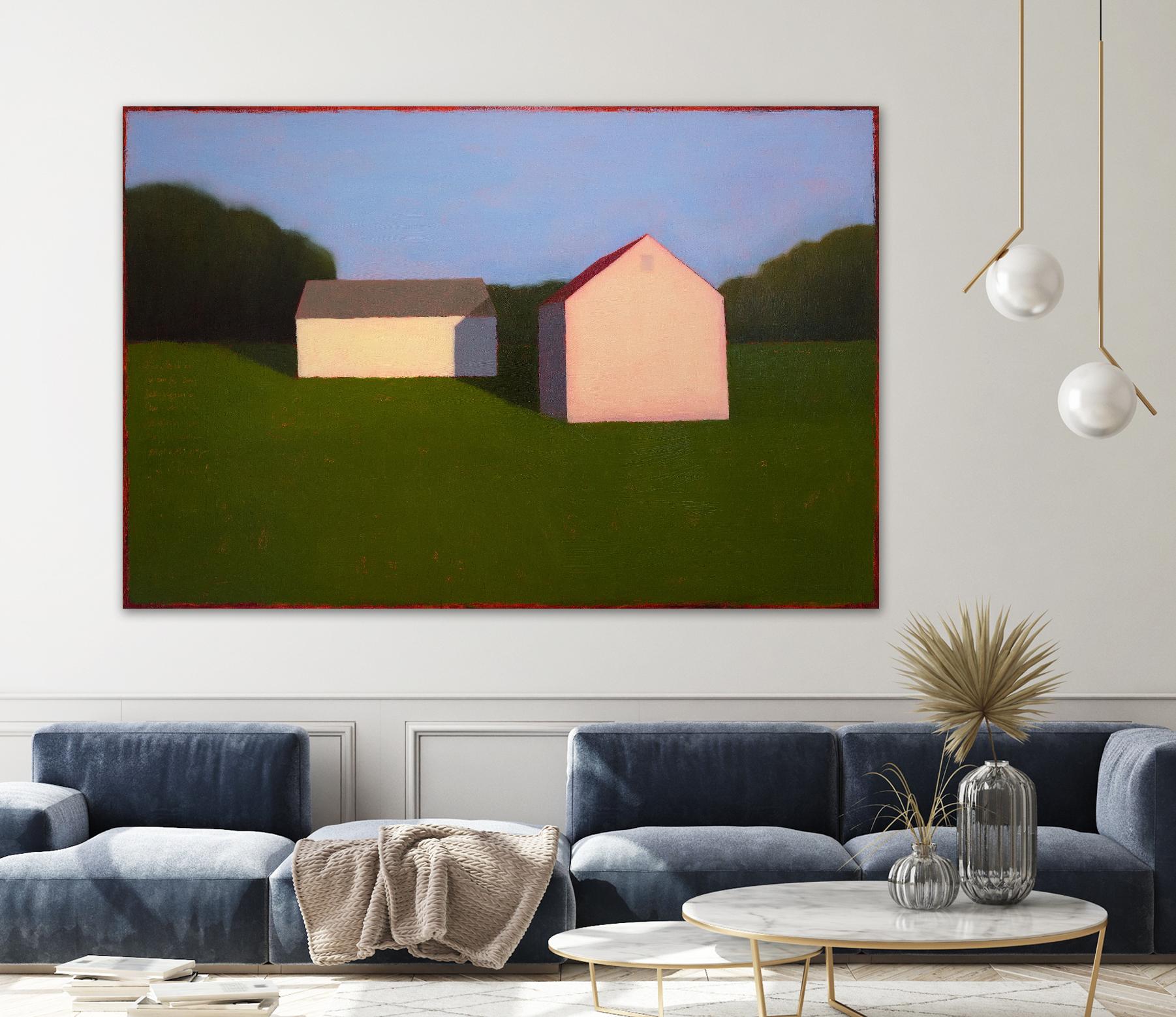 A Simple Life by Tracy Helgeson on GIANT ART - multicolor landscapes; contemporary