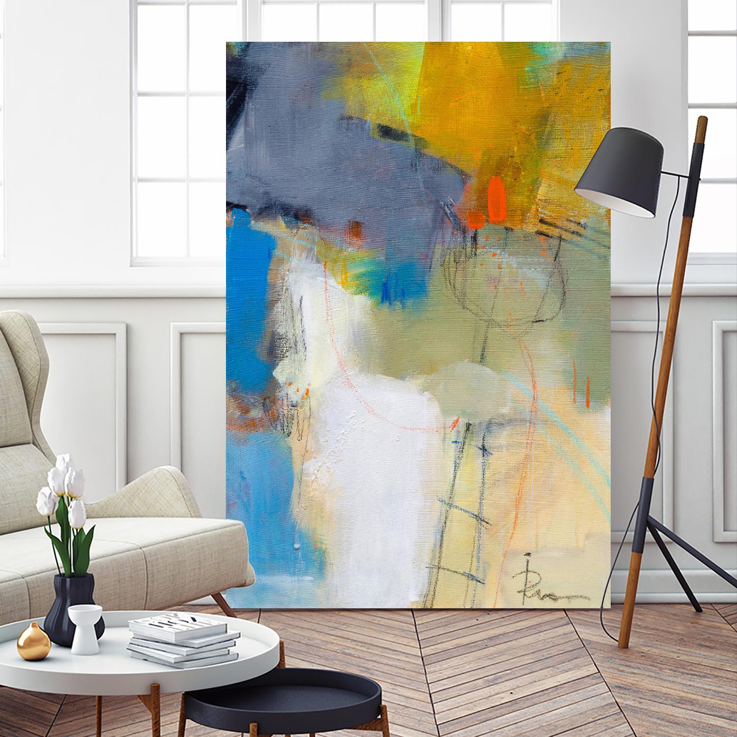 New Lock I by Ira Ivanova on GIANT ART - multicolor abstracts; contemporary