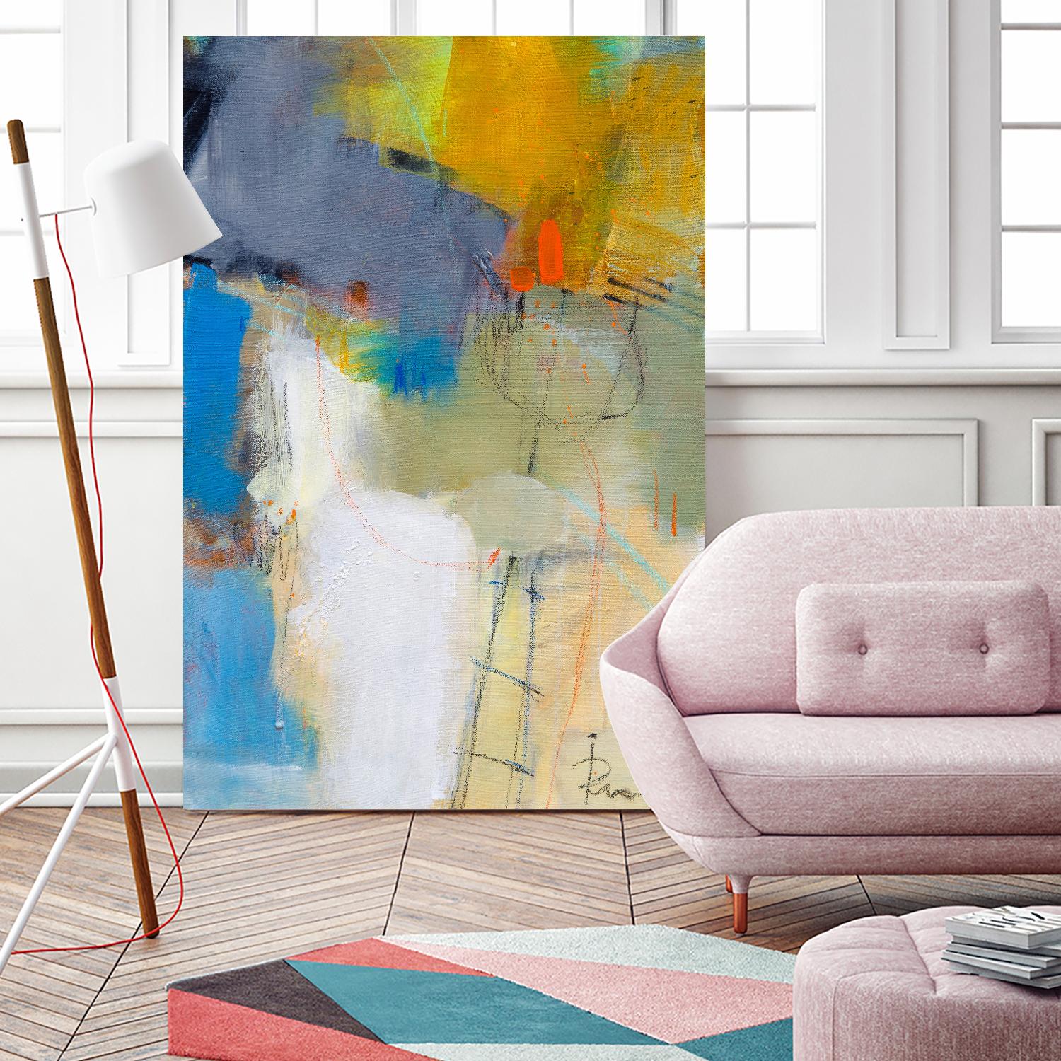 New Lock I by Ira Ivanova on GIANT ART - multicolor abstracts; contemporary