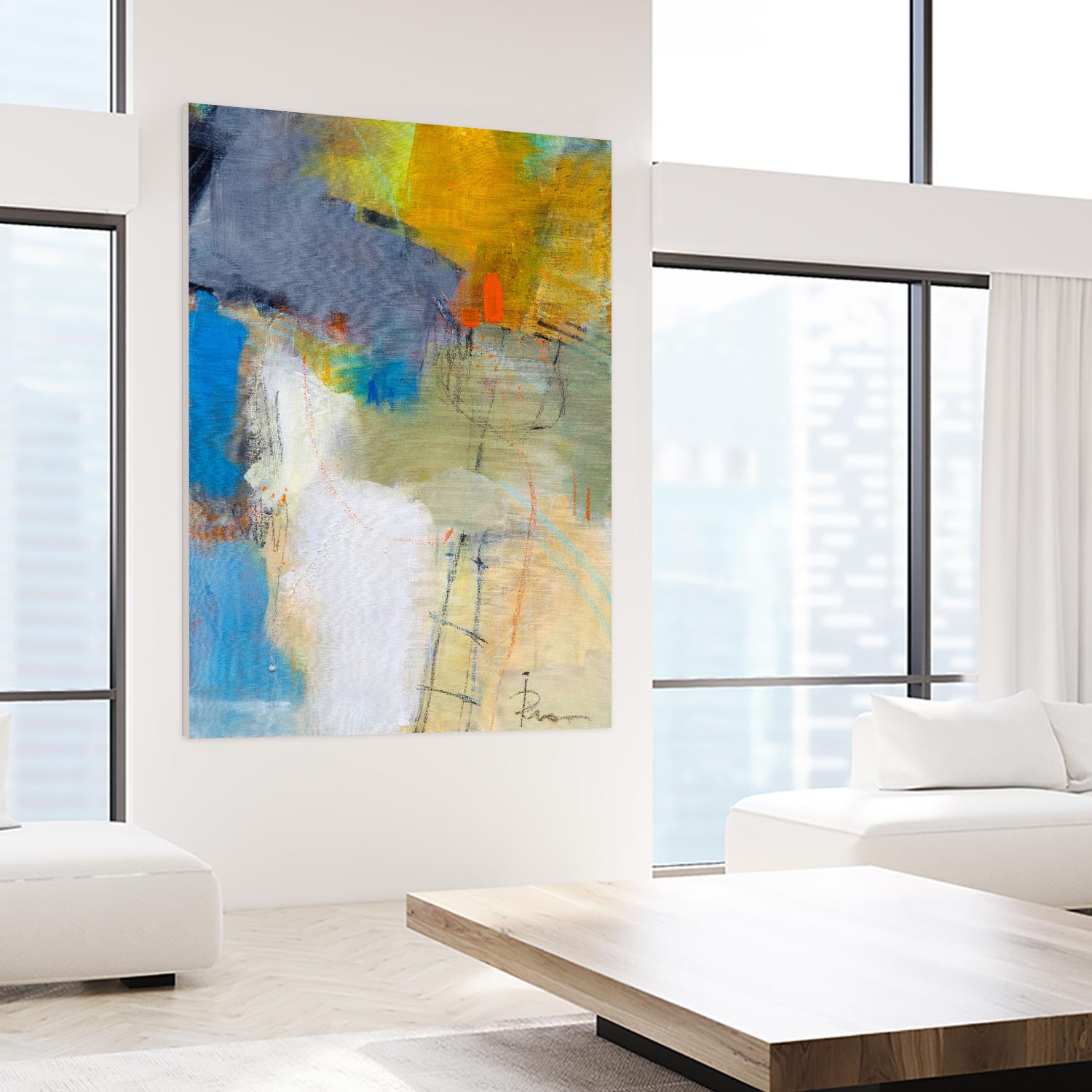 New Lock I by Ira Ivanova on GIANT ART - multicolor abstracts; contemporary