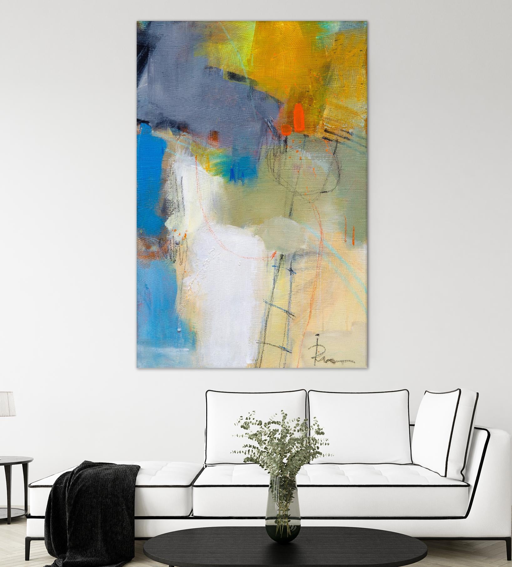 New Lock I by Ira Ivanova on GIANT ART - multicolor abstracts; contemporary