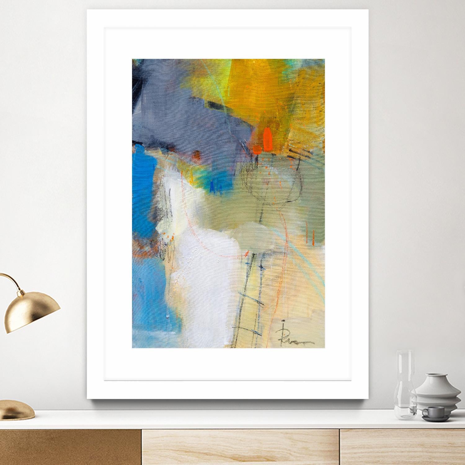 New Lock I by Ira Ivanova on GIANT ART - multicolor abstracts; contemporary