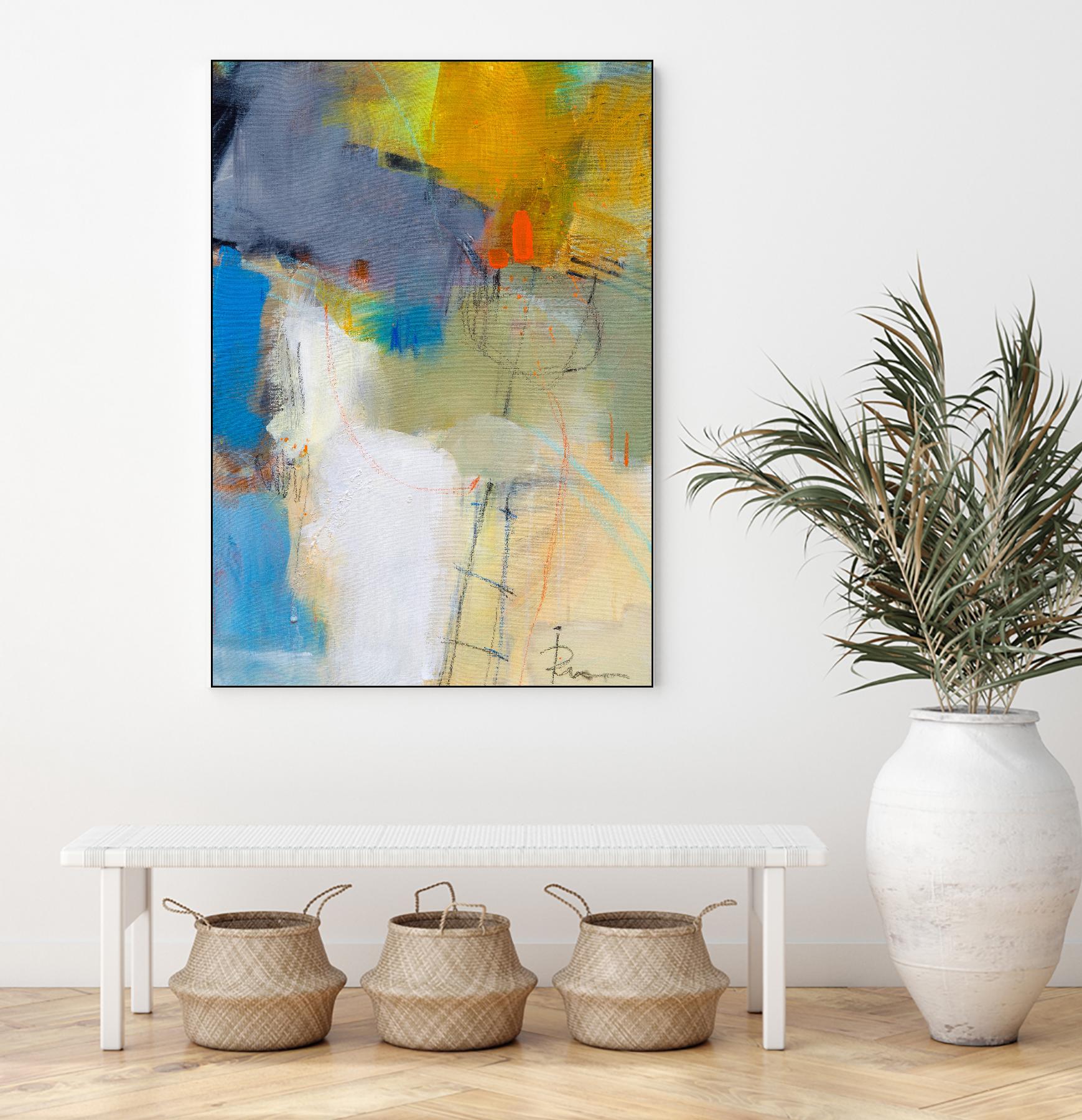 New Lock I by Ira Ivanova on GIANT ART - multicolor abstracts; contemporary