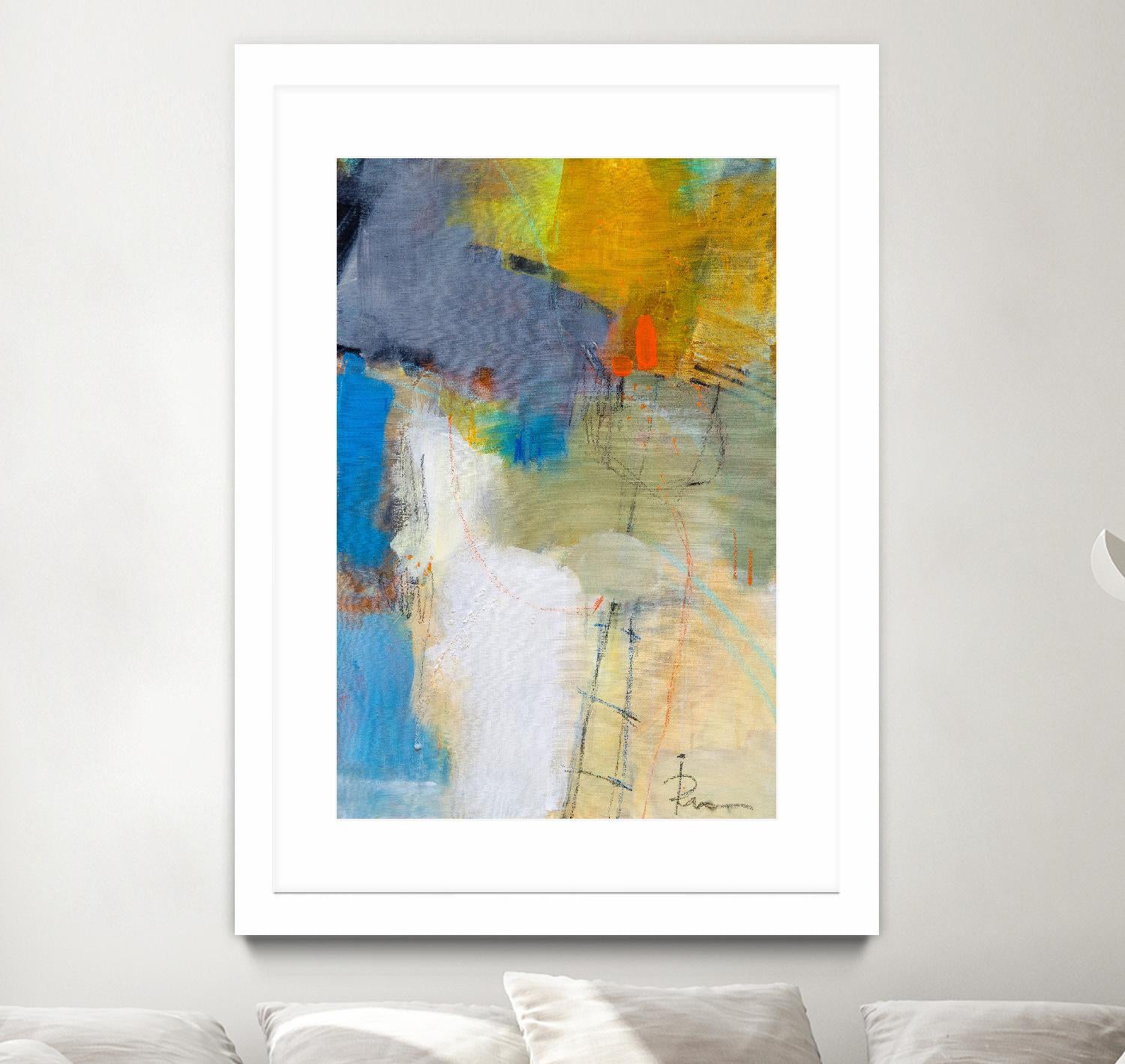 New Lock I by Ira Ivanova on GIANT ART - multicolor abstracts; contemporary