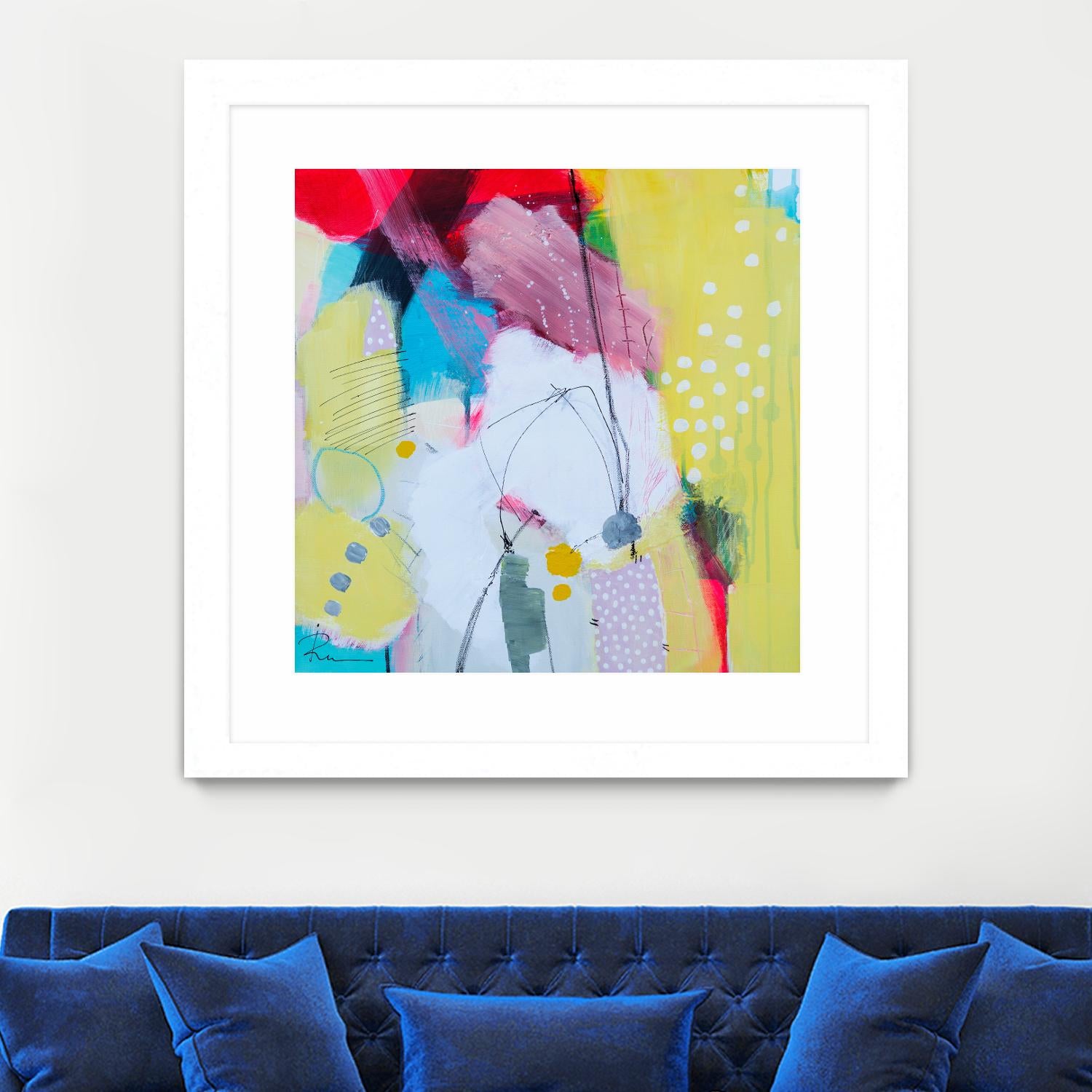 Untitled 56 by Ira Ivanova on GIANT ART - multicolor abstracts; contemporary