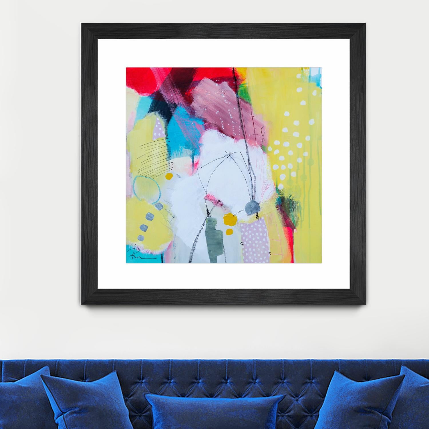 Untitled 56 by Ira Ivanova on GIANT ART - multicolor abstracts; contemporary