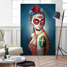 Luna by Nicholas Ivins on GIANT ART - multicolor urban/pop surrealism; ethnic