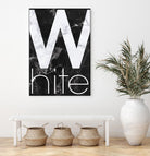 White Marble by TypeLike on GIANT ART - multicolor design/type; contemporary