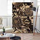 Golden Rose II by Incado on GIANT ART - multicolor floral/still life; design/type