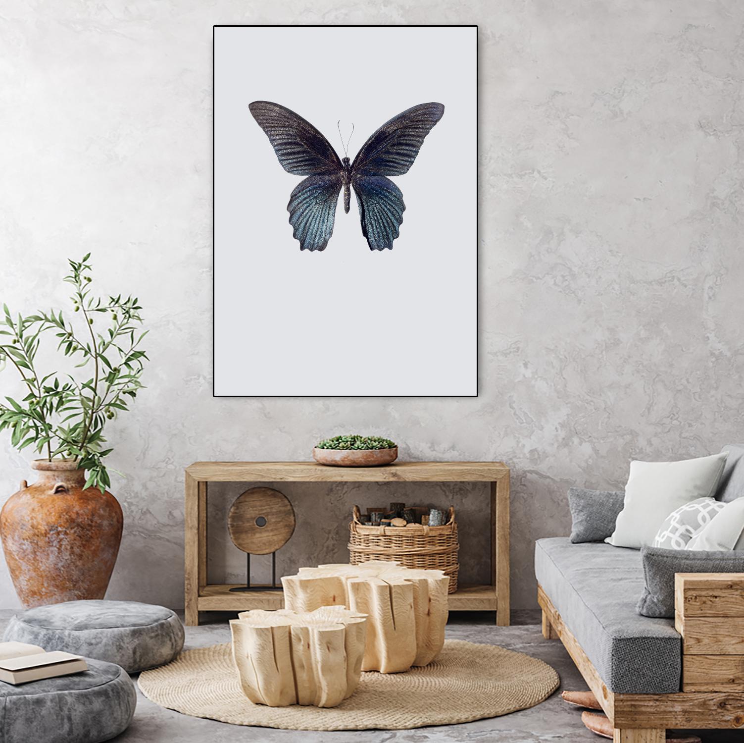 Great Mormon by Incado on GIANT ART - multicolor animals; floral/still life
