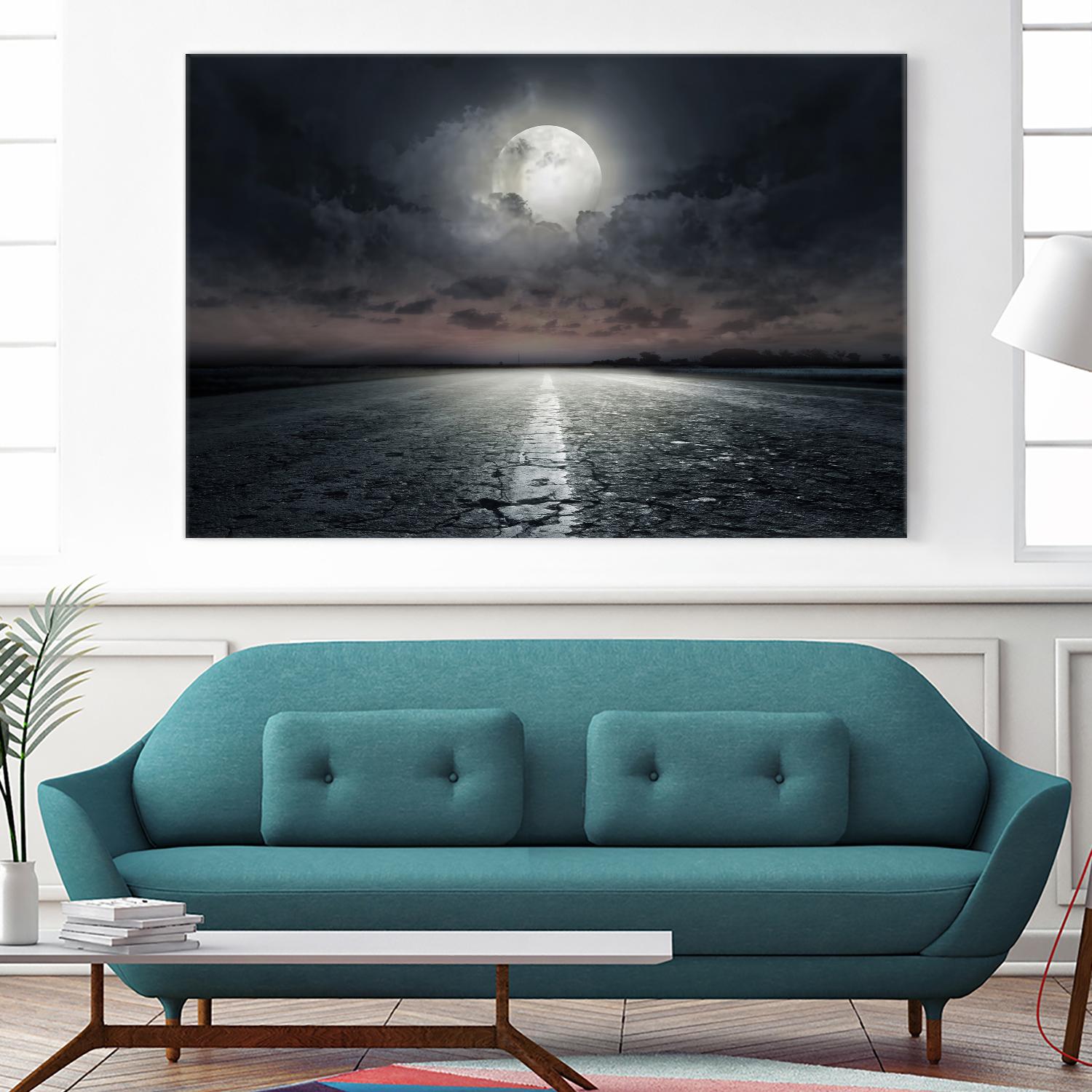 Moon by PhotoINC Studio on GIANT ART - multicolor photography; landscapes