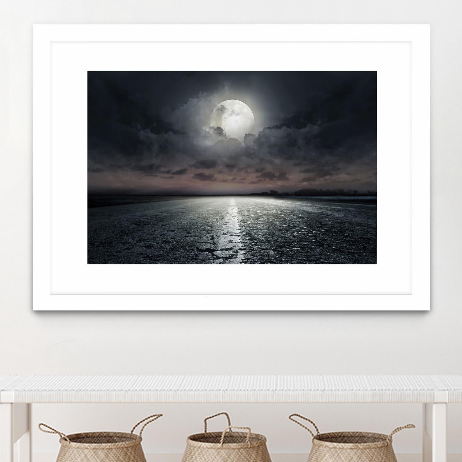 Moon by PhotoINC Studio on GIANT ART - multicolor photography; landscapes