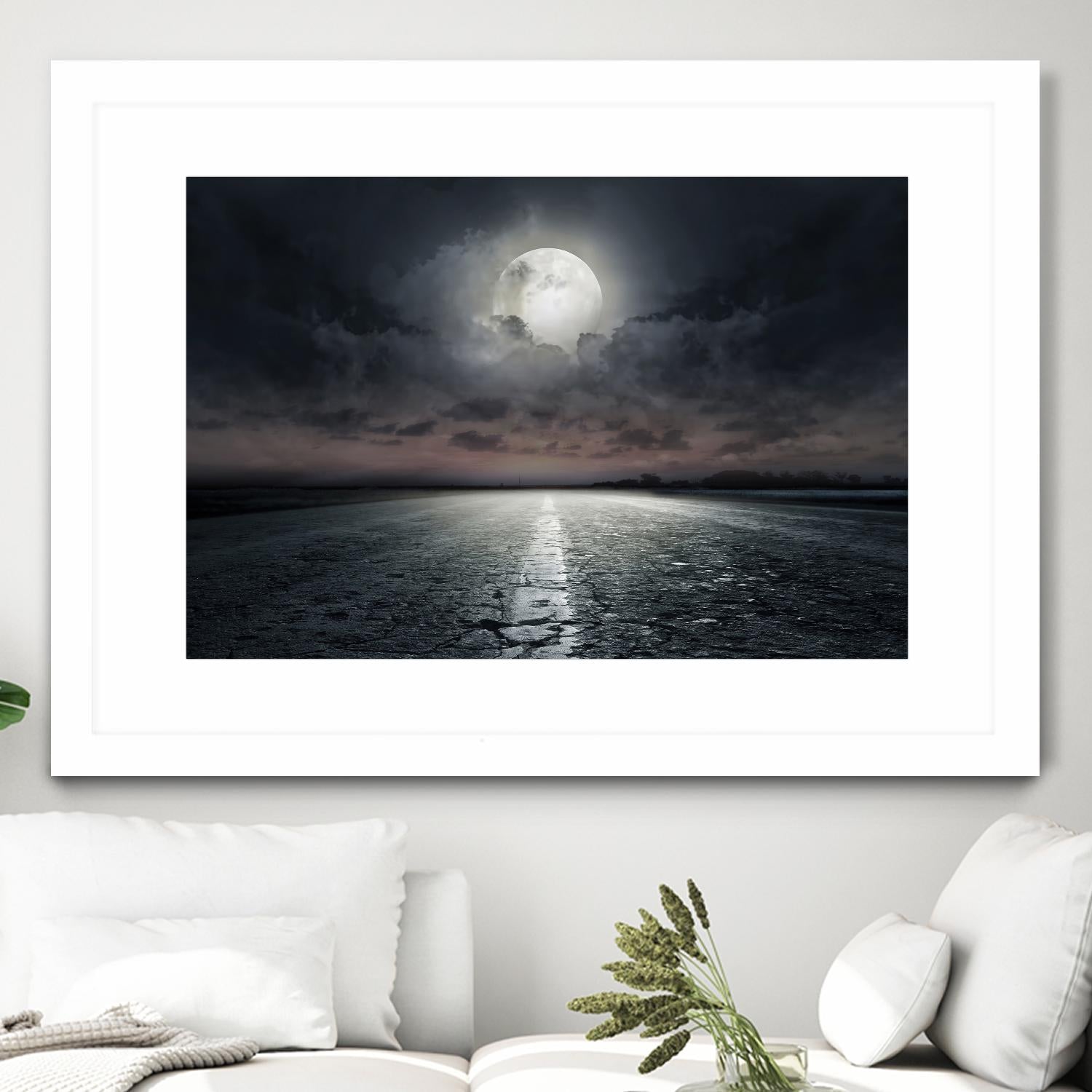Moon by PhotoINC Studio on GIANT ART - multicolor photography; landscapes