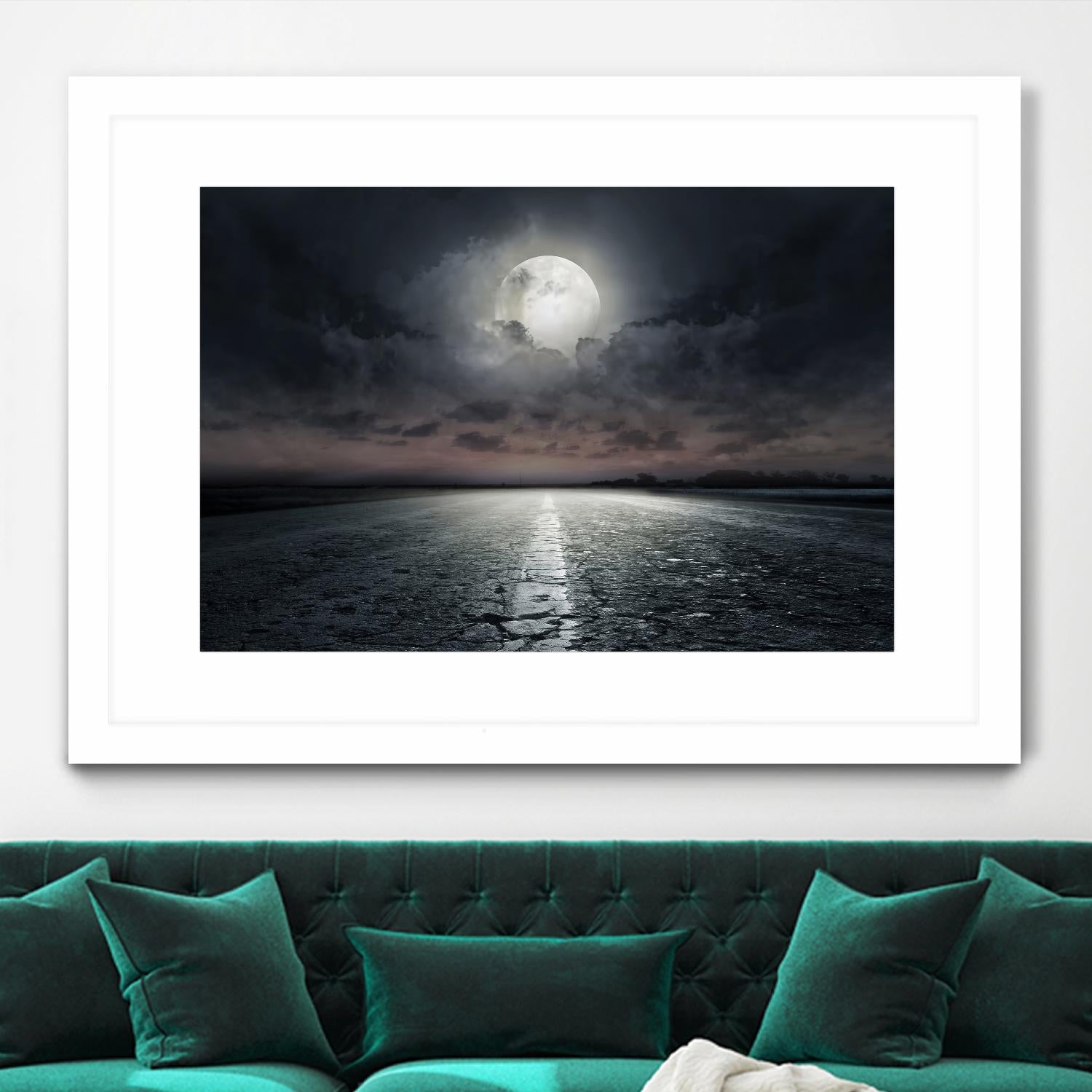 Moon by PhotoINC Studio on GIANT ART - multicolor photography; landscapes