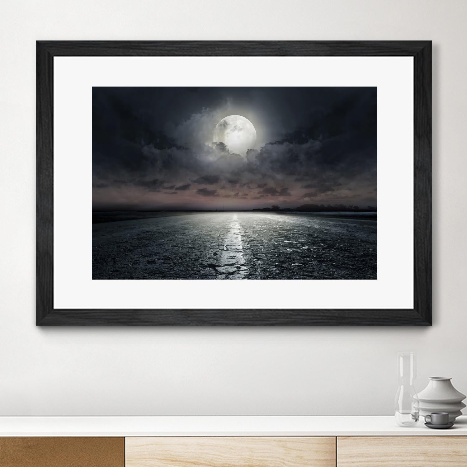 Moon by PhotoINC Studio on GIANT ART - multicolor photography; landscapes