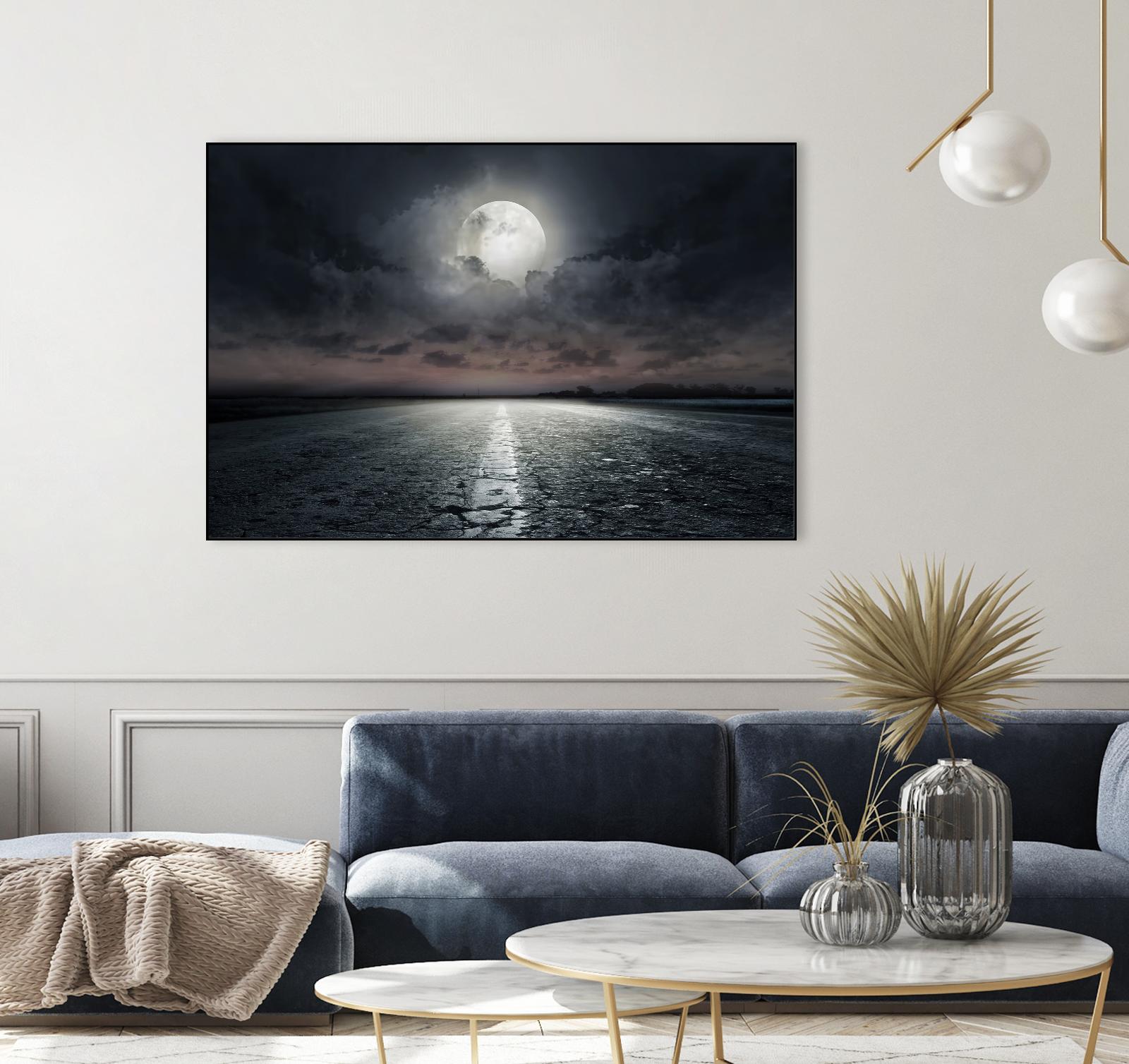 Moon by PhotoINC Studio on GIANT ART - multicolor photography; landscapes