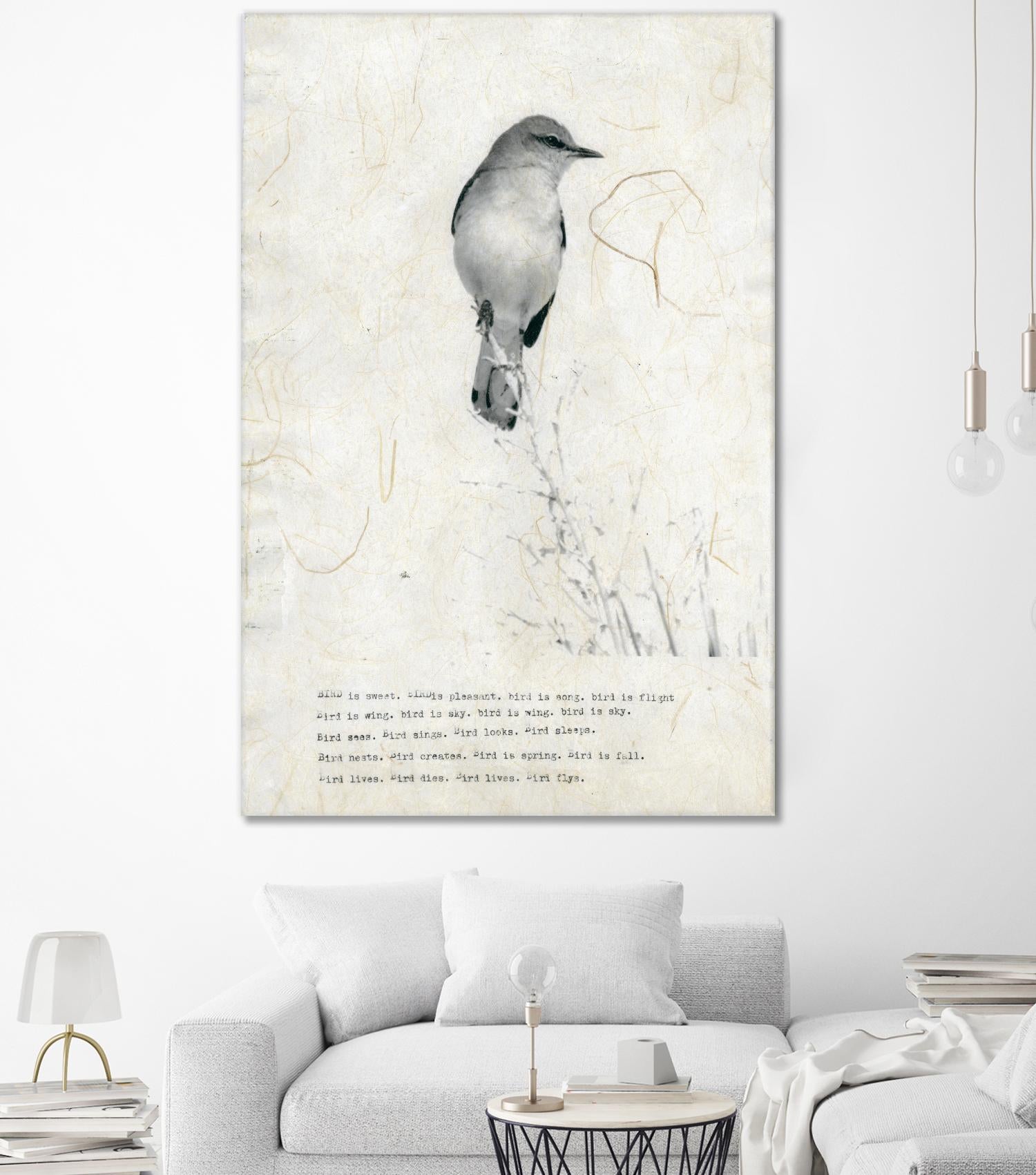 Bird is sweet by TypeLike on GIANT ART - multicolor animals
