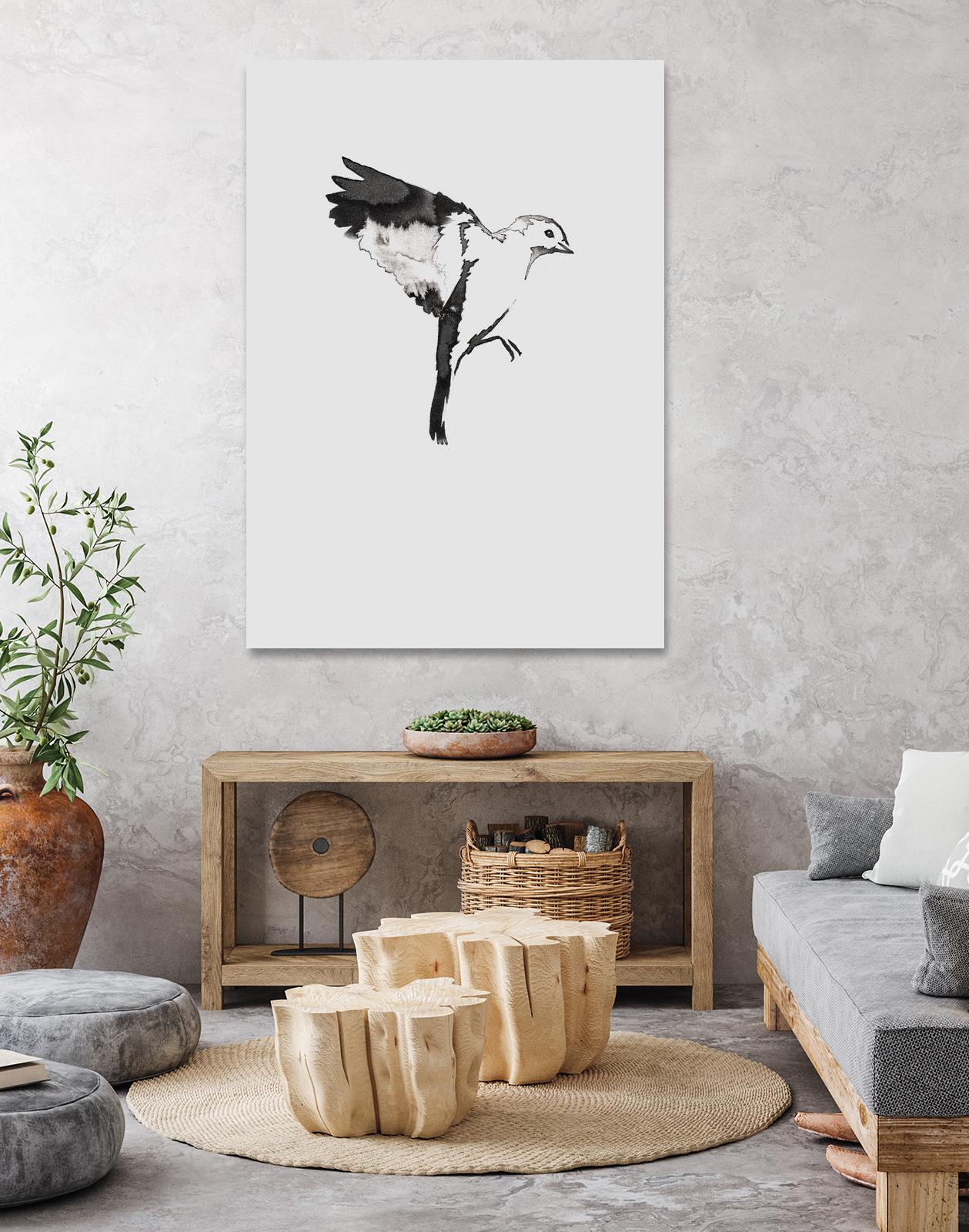 Flying Bird I by Incado on GIANT ART - multicolor animals