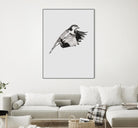 Flying Bird II by Incado on GIANT ART - multicolor animals