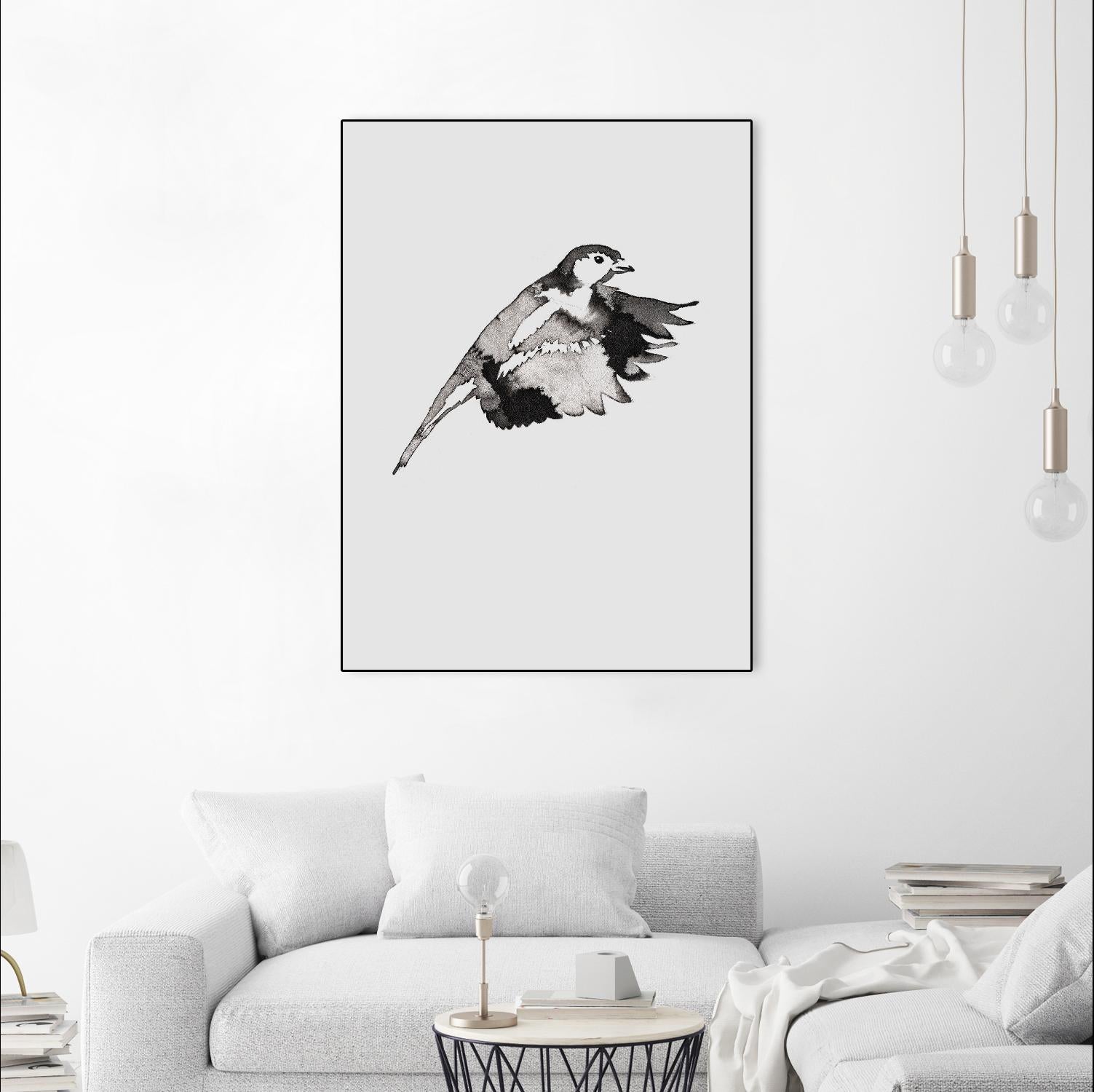 Flying Bird II by Incado on GIANT ART - multicolor animals