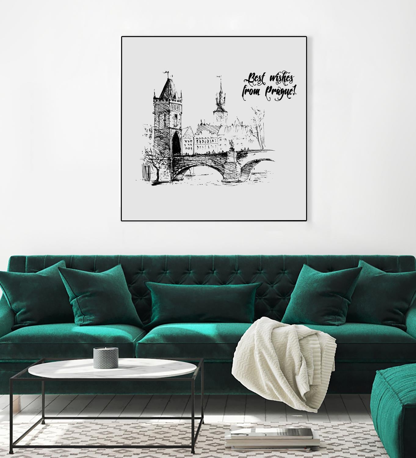 Prague by TypeLike on GIANT ART - multicolor people/places; landscapes