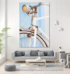 Old Bike by PhotoINC Studio on GIANT ART - multicolor photography; floral/still life