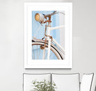 Old Bike by PhotoINC Studio on GIANT ART - multicolor photography; floral/still life