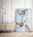 Old Bike by PhotoINC Studio on GIANT ART - multicolor photography; floral/still life
