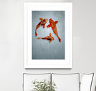 3 friends by Incado on GIANT ART - multicolor animals