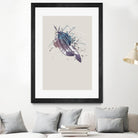 Eagle feather II by Incado on GIANT ART - multicolor floral/still life; contemporary