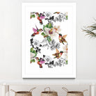 Colibris by Incado on GIANT ART - multicolor animals; floral/still life