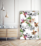 Colibris by Incado on GIANT ART - multicolor animals; floral/still life