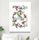 Colibris by Incado on GIANT ART - multicolor animals; floral/still life