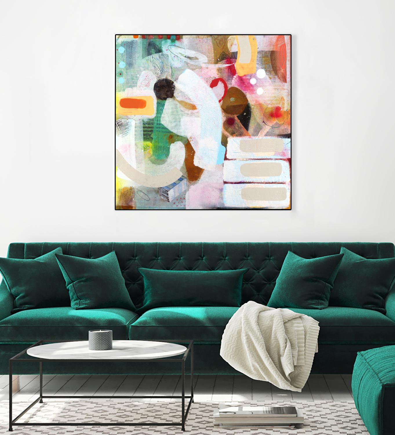 Changed My Mind 3 by Aleah Koury on GIANT ART - white abstract