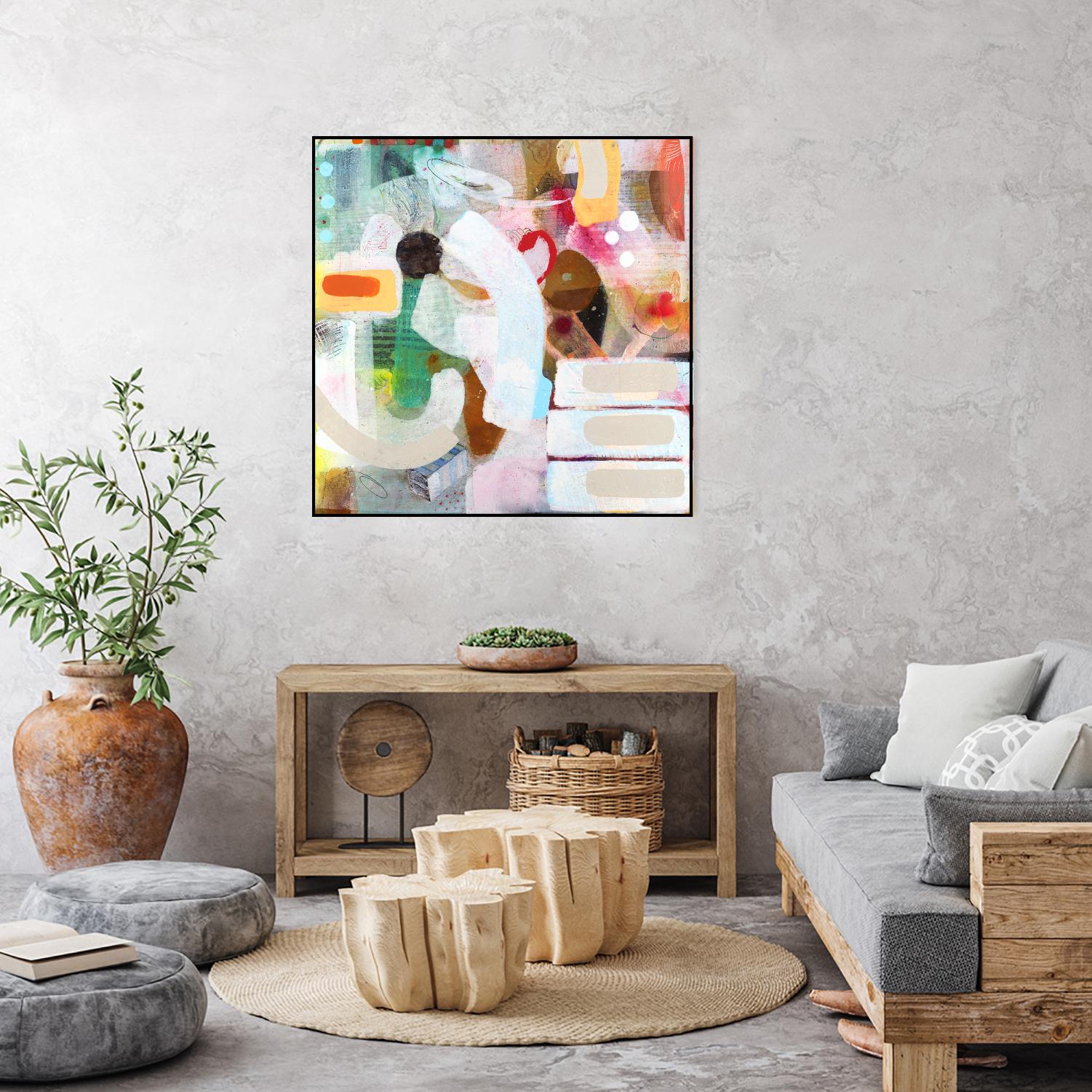Changed My Mind 3 by Aleah Koury on GIANT ART - white abstract