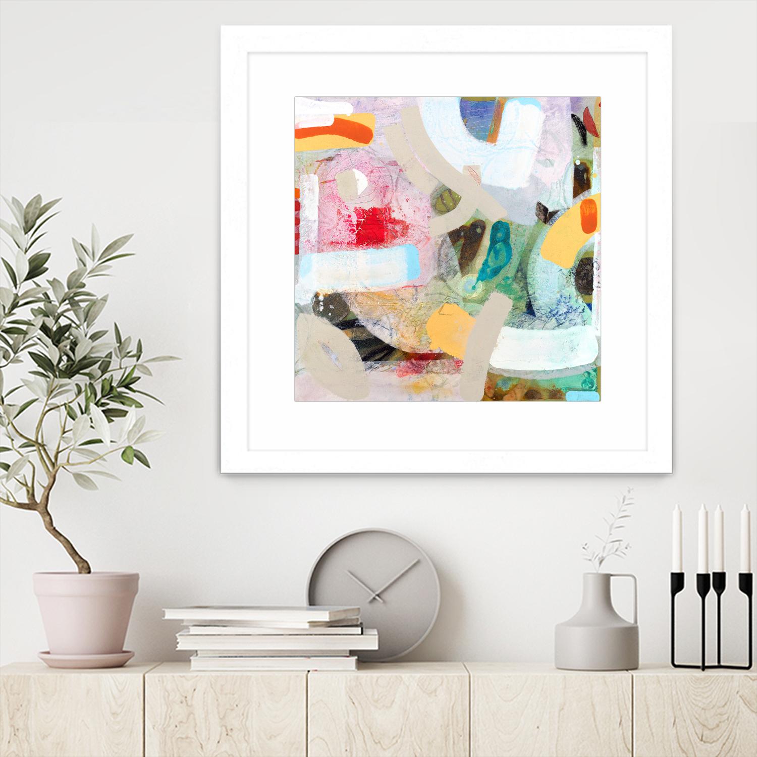 Changed My Mind 4 by Aleah Koury on GIANT ART - white abstract