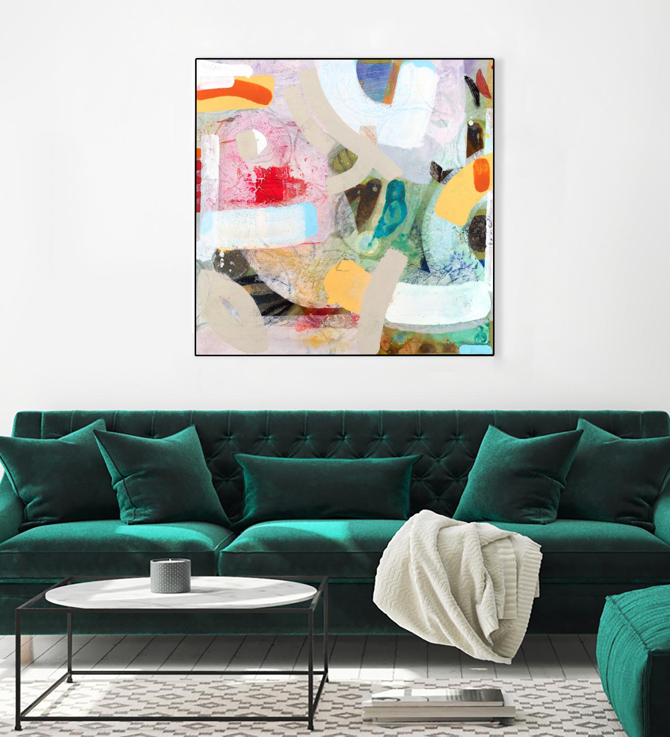 Changed My Mind 4 by Aleah Koury on GIANT ART - white abstract