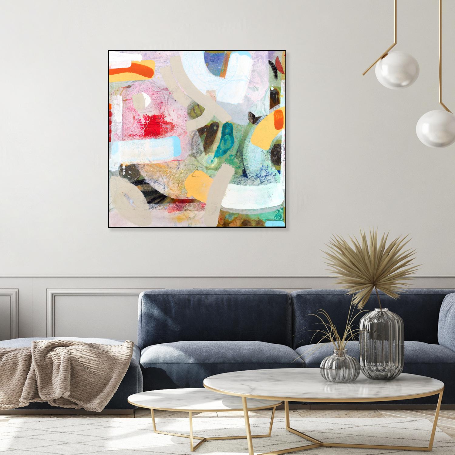 Changed My Mind 4 by Aleah Koury on GIANT ART - white abstract