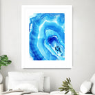 Blue Agate by Nancy Knight on GIANT ART - multicolor abstracts; contemporary